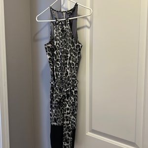 Express Leonard print dress